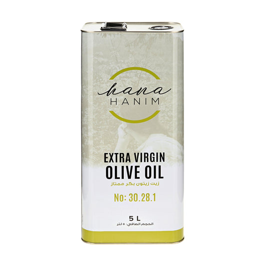 HANAHANIM 5-litre tin of Cretan Extra Virgin Olive Oil No. 30.28.1